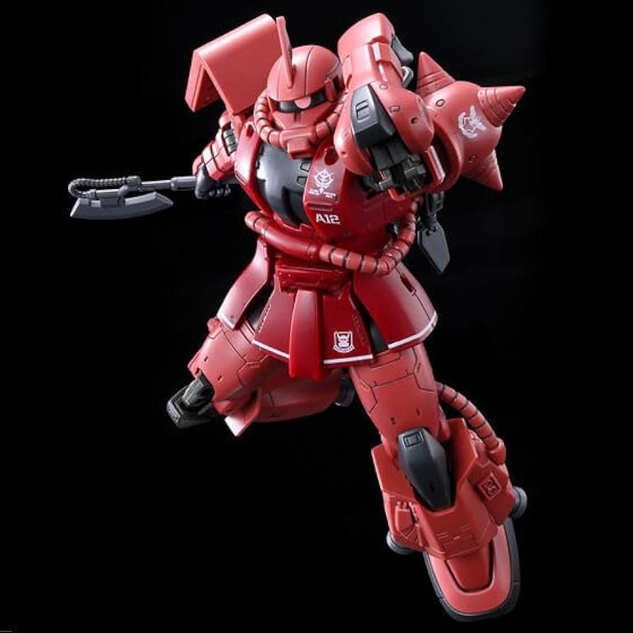 BANDAI - プラモデル 1/144 HG シャア専用高機動型ザクII  ククルスドアンの島 Amazon | HG 1/144 シャア専用高機動型ザクII 『機動戦士ガ ンダ